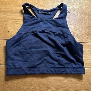 Outdoor voices navy sports bra small
